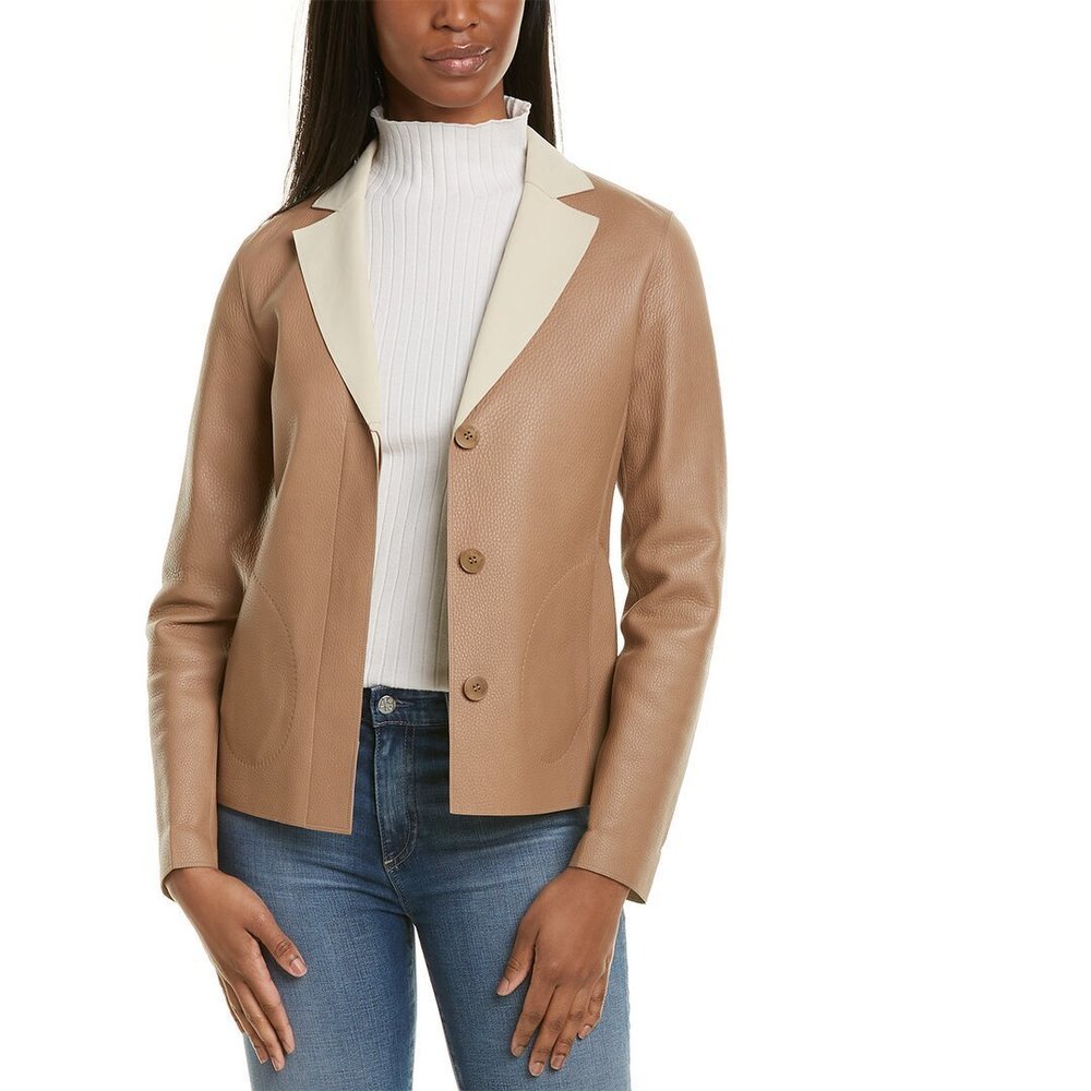 Loro Piana Leather Jacket - Picture 1 of 3